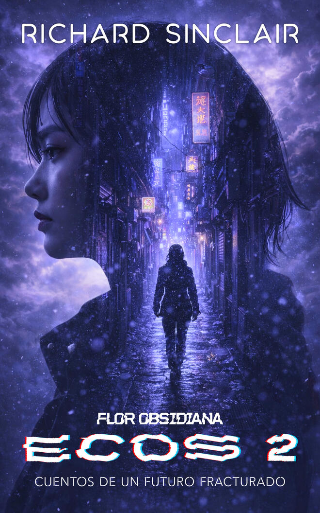 Portada de Flor Obsidiana: Ecos 2, de Richard Sinclair