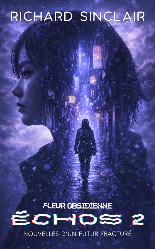 Couverture de Fleur Obsidienne : Échos 2, de Richard Sinclair